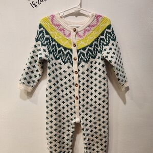 Colorful Patterned Kids One Piece